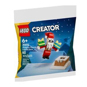 Lego Creator 30692 Christmas Chimney Fun with Santa 60 Pcs Ages 6+ Holiday